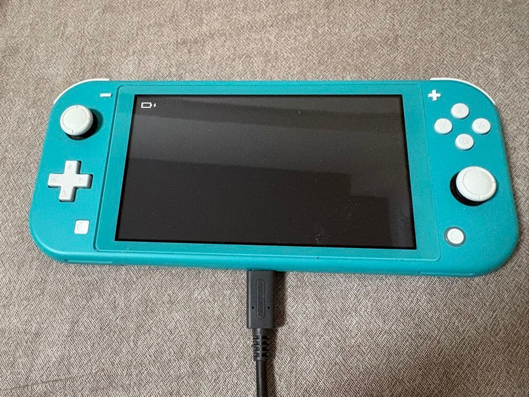 【美品】NintendoSwitchLiteターコイズ本体箱あり動作確認済み