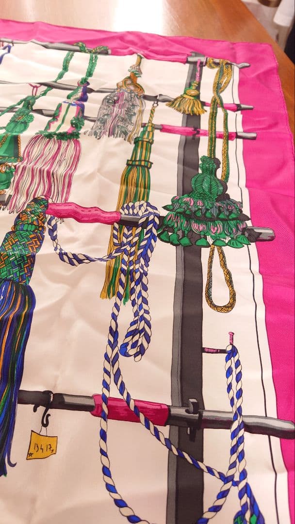Hermès スカーフ　passementerie 大判