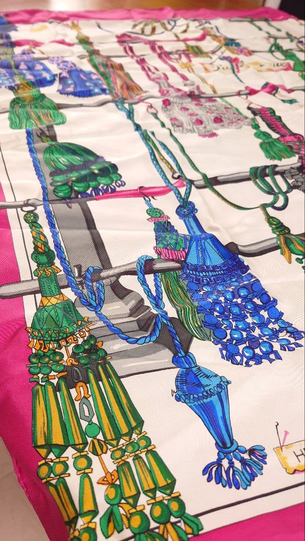Hermès スカーフ　passementerie 大判