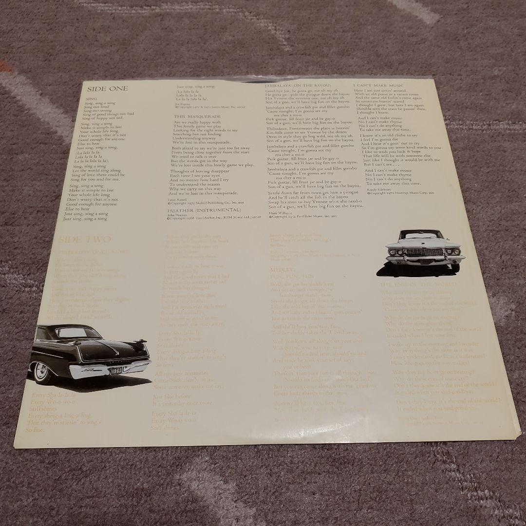 カーペンターズ 全5枚 LPレコード