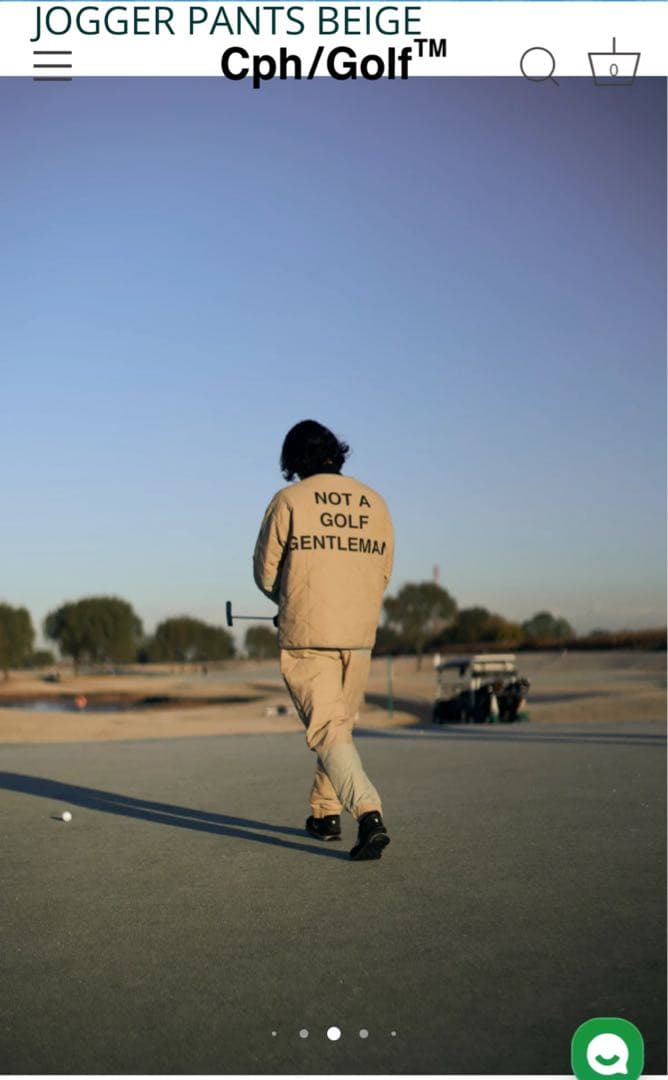 Cph/Golf メンズ セットアップ 中綿 ジャケット パンツ