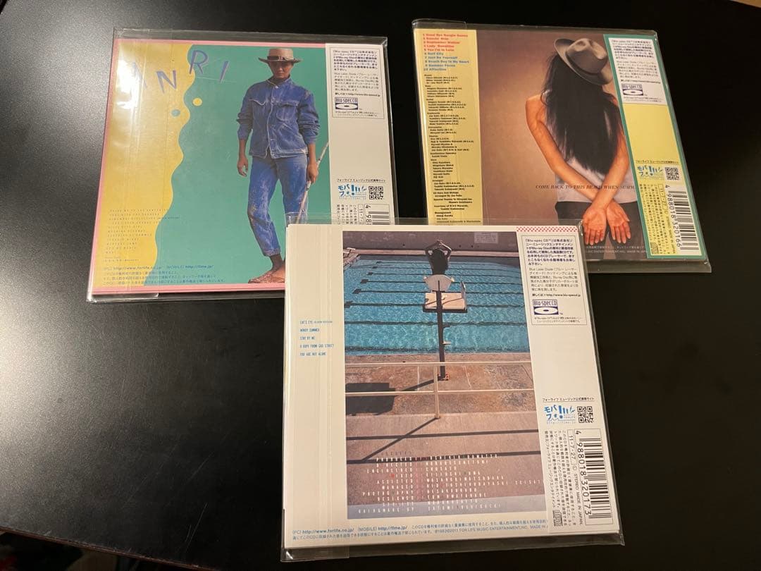 杏里　新品CD3枚　紙ジャケ＆リマスタリング復刻3部作