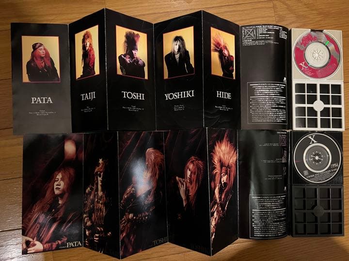 [超レア] X(X JAPAN)LIVE写真集＆シングルCD レア