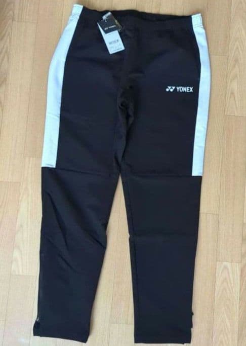 新品　YONEX　O　メンズ　ウォームアップパンツ　ストレッチ　黒　バドミントン