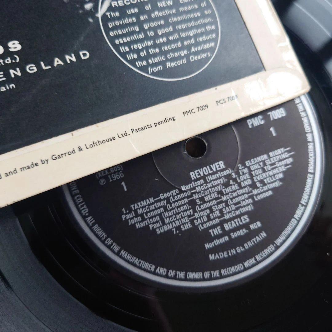 UK盤THE BEATLES REVOLVER