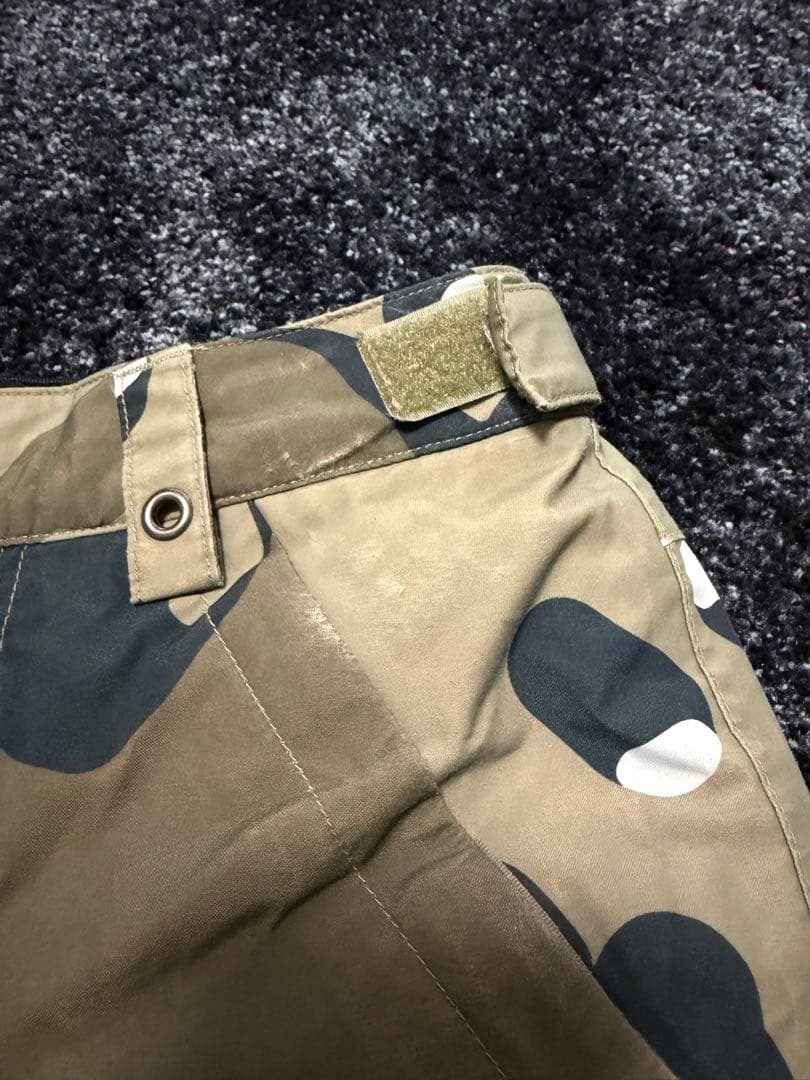 Burton 23-24 迷彩柄 スノーボードウェア 子ども用
