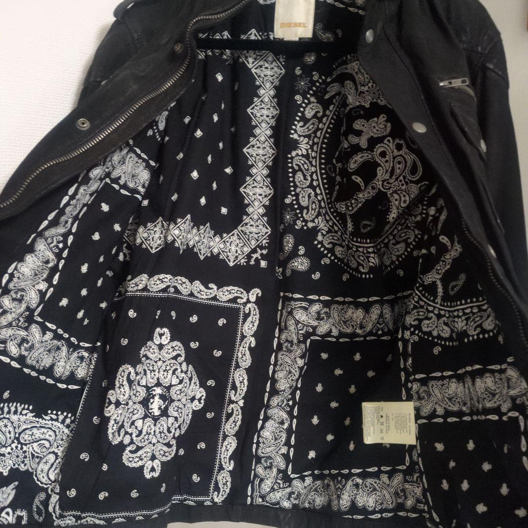DIESEL ブラックジャケット サイズL