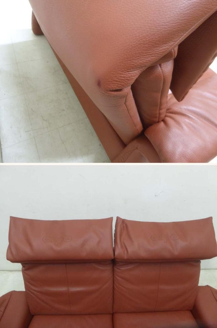 ドイツ製■erpo エルポ■181万円 ルガノ ２P リクライニングソファ