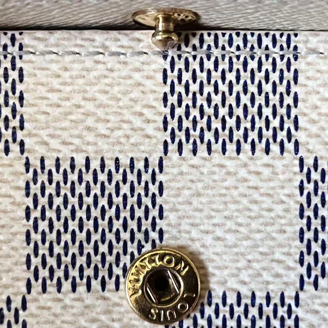 LOUIS VUITTON ダミエ アズール ミュルティクレ 4連キーケース❣️