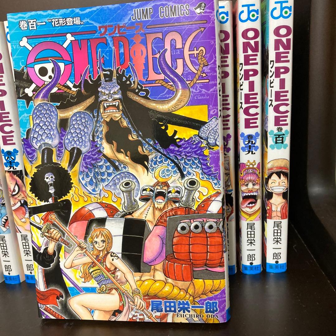 超人気漫画ONE PIECE 1から101巻