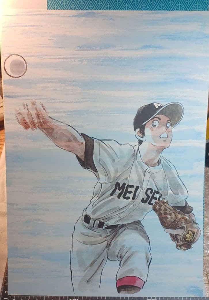 タッチ複製原画集　あだち充自選　1988年