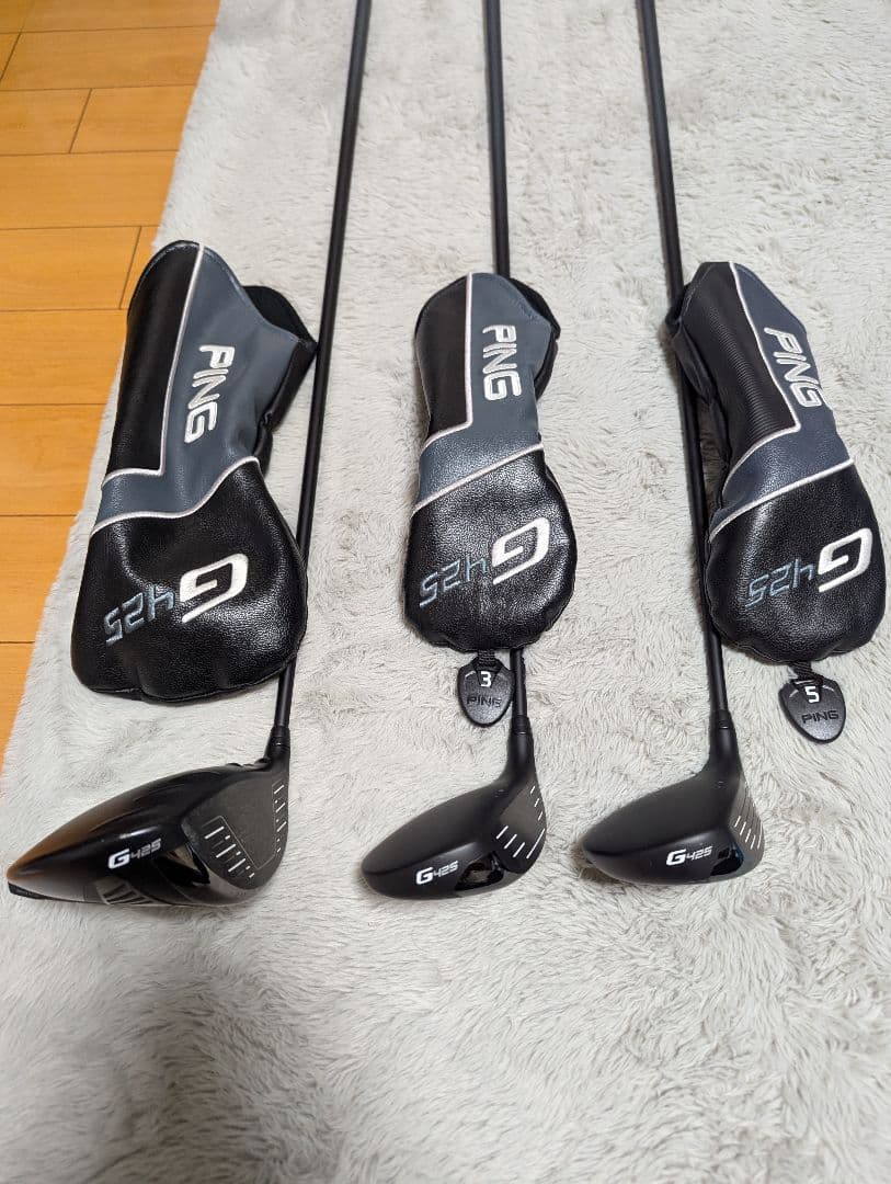 PING G425MAX ドライバー、ウッド3、ウッド5