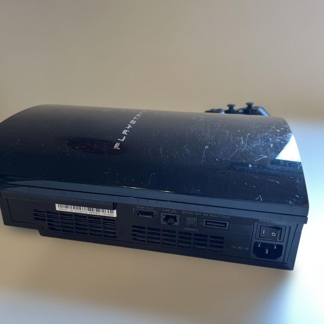 初期型 PS3 本体 付属品セット CECHA00 ジャンク（動作します）