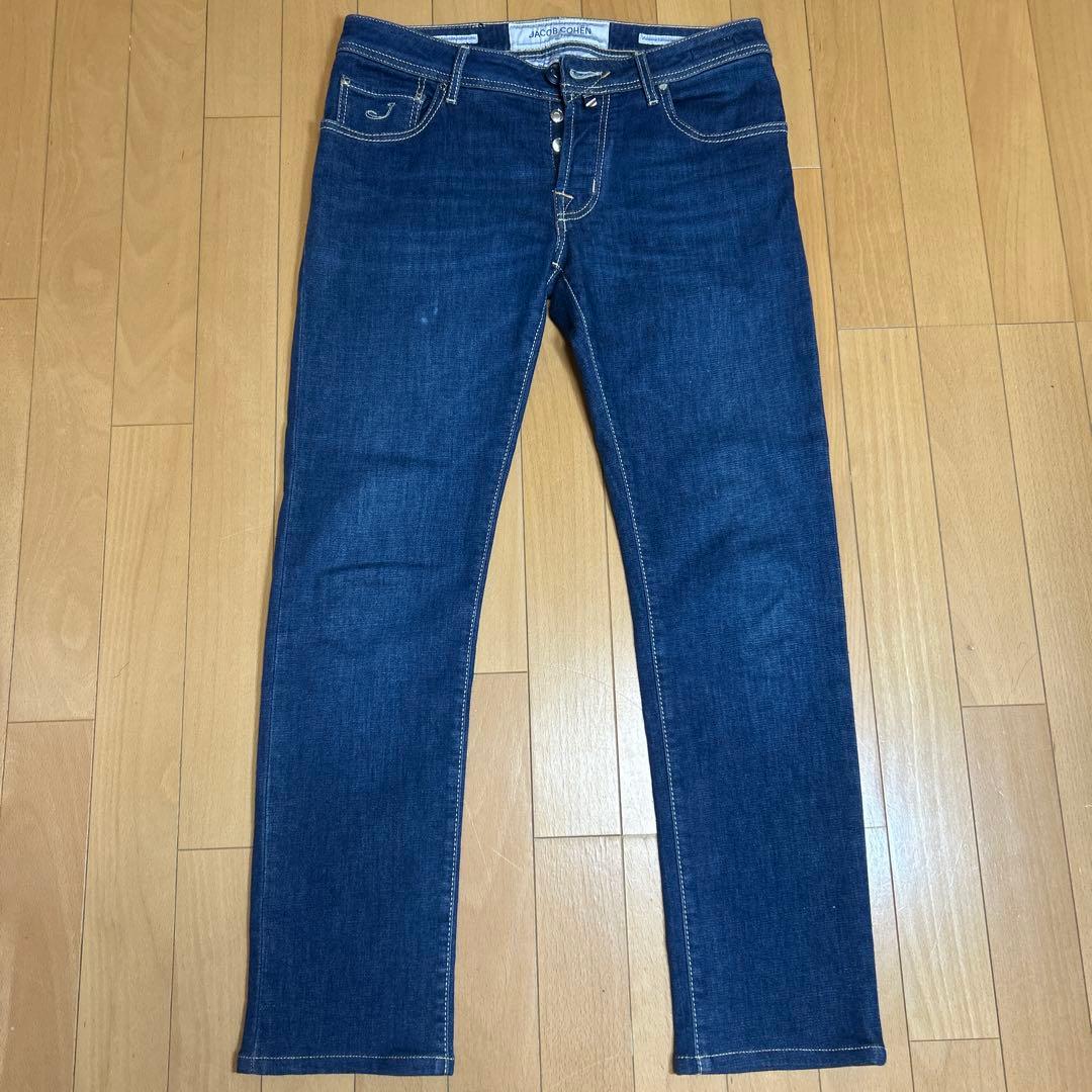 【人気モデル】 JACOB COHEN STYLE 622 サイズ32 濃紺