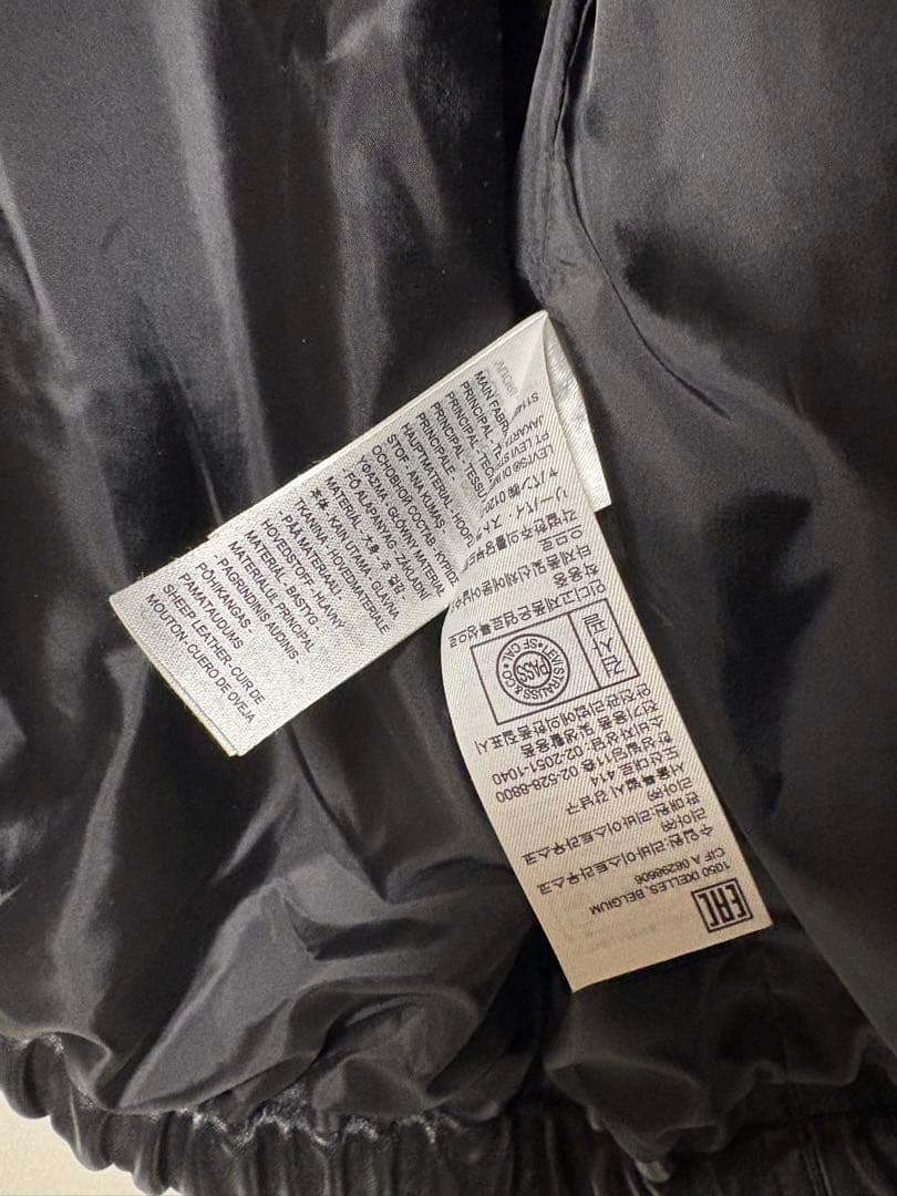 試着のみ リーバイス PREMIUM BLACK レザージャケット levi's