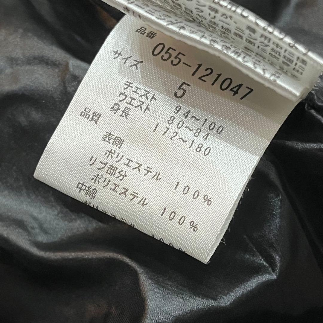 パーリーゲイツ 2WAY 中綿入りジャケット　サイズ5 ブラック