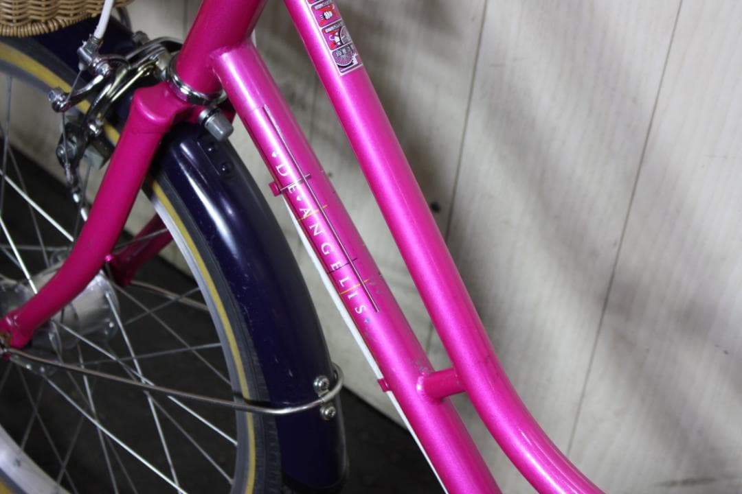 大日製 DE ALGELIS 20型 AUTO LED仕様 女の子用自転車
