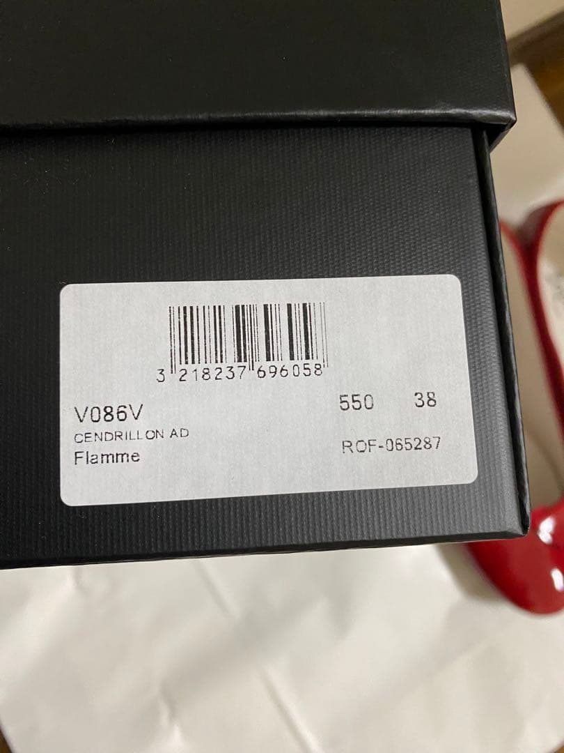 美品⭐︎レペット　バレエシューズ　赤　サイズ38