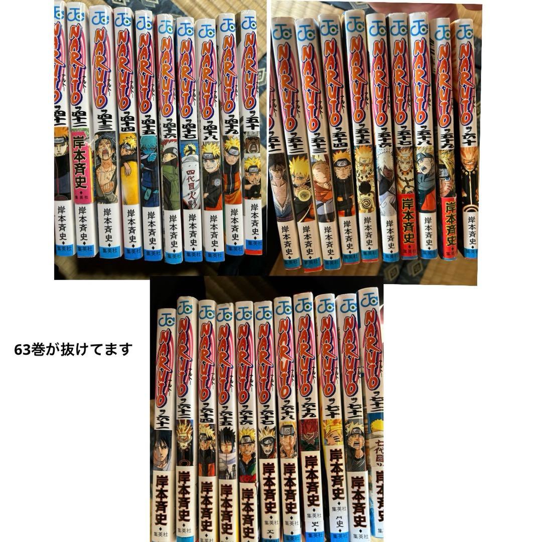 ⚠️【説明欄をよくお読みください】⚠️ NARUTO 全72巻セット