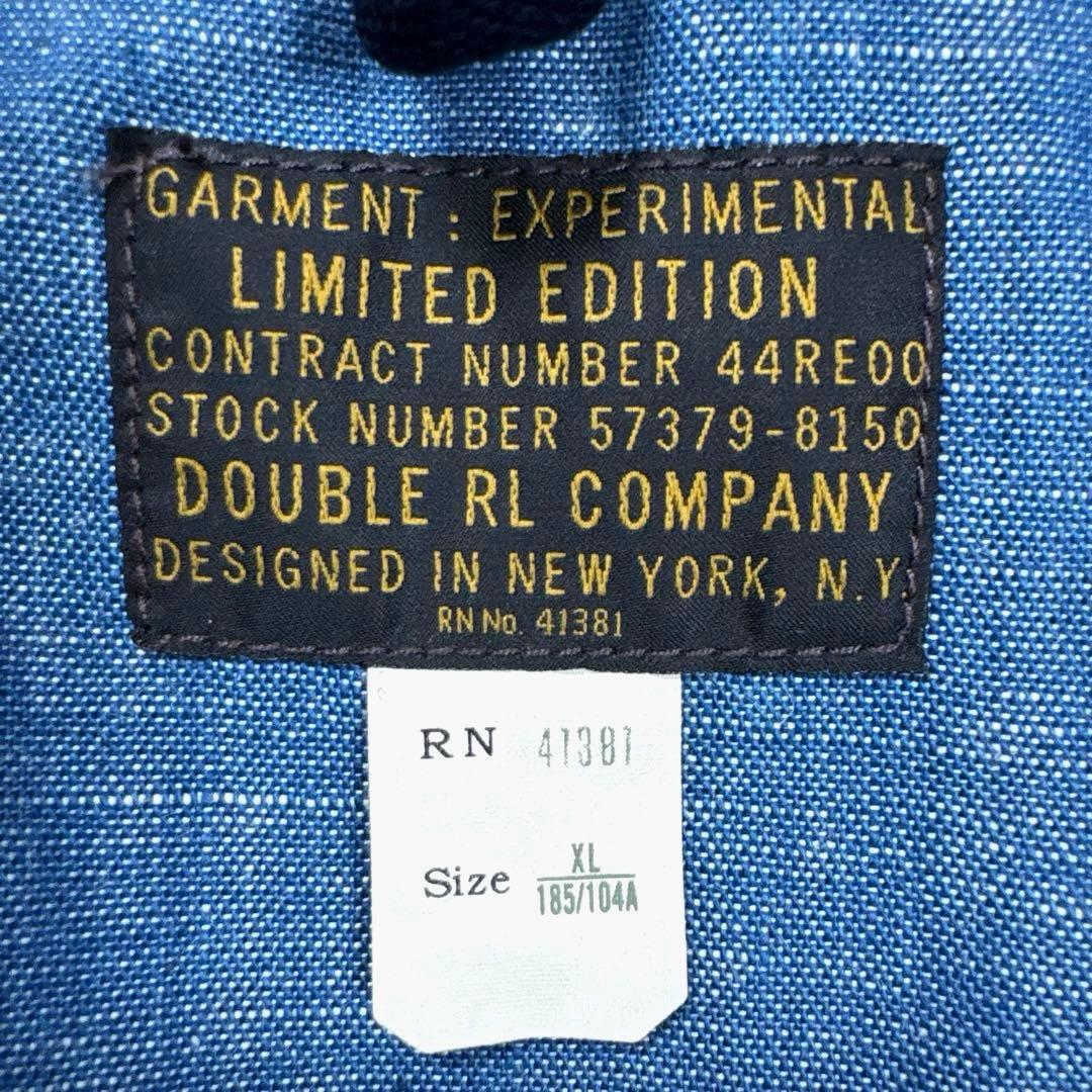 ✨超希少・XL✨RRL リミテッドエディション　カデットジャケット　インディゴ