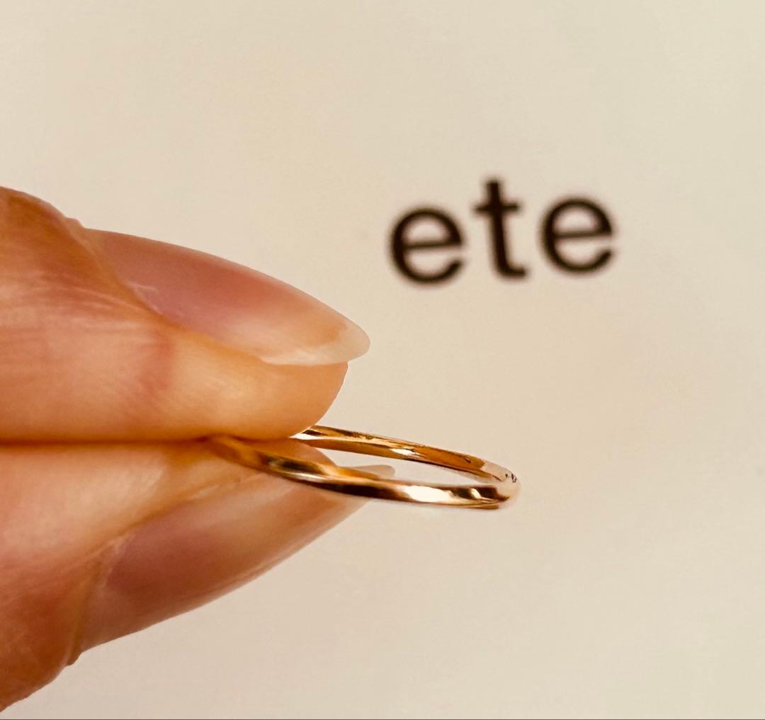 ete K10 ピンキーリング 1号