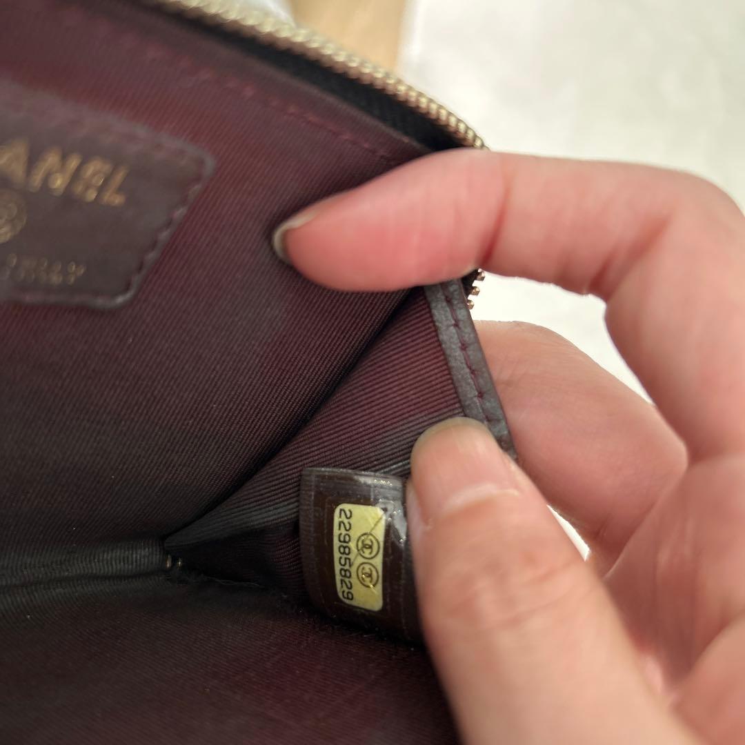 CHANEL キルティング ブラックキーケース