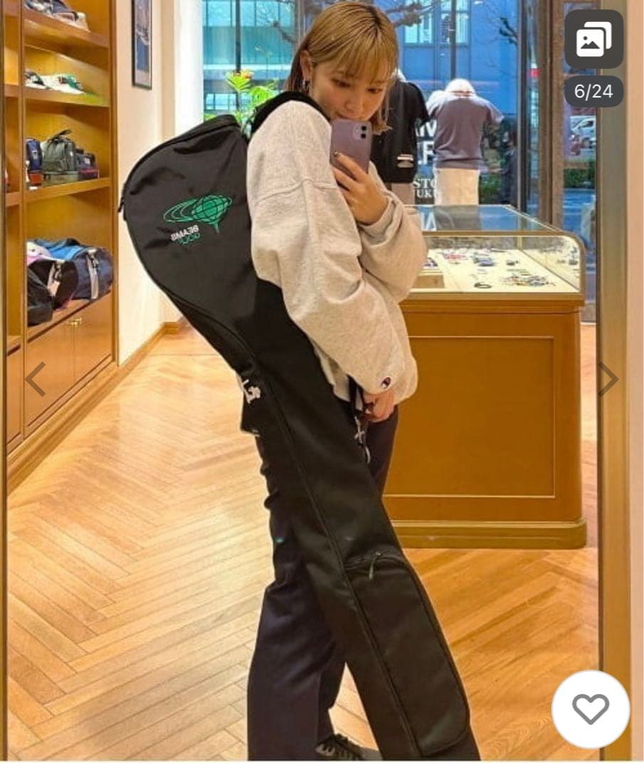 BEAMS GOLF ゴルフバッグ・キャディバッグ ブラック