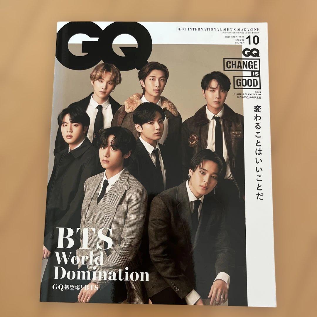 GQ 10月号 BTS特集