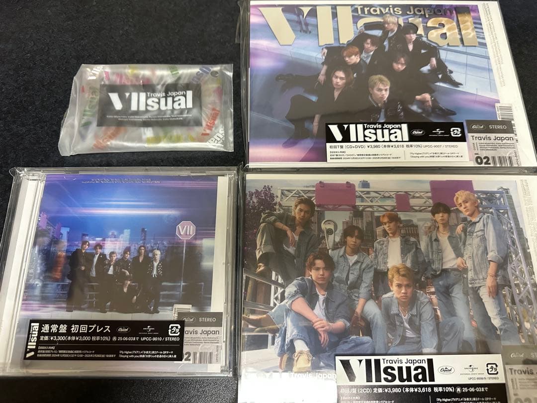 TravisJapan アルバム　VIIsual ３形態セット