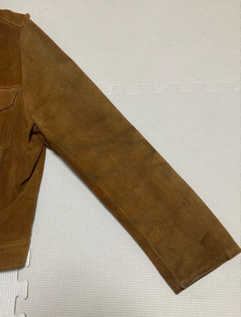リーバイス ショートホーン レザージャケット50'