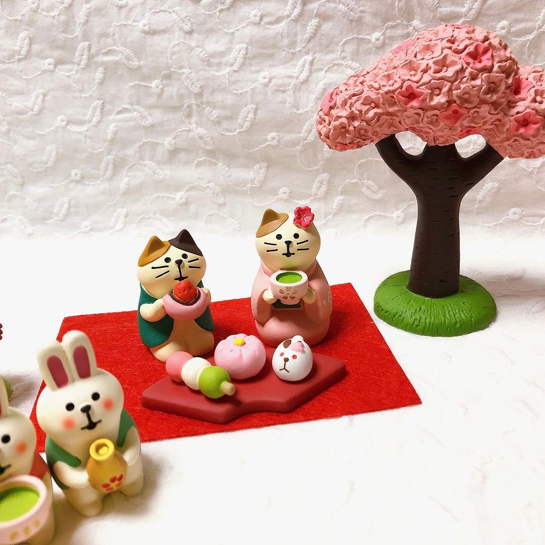 匿名　新品　未使用　コンコンブル うさぎ　ひな祭り　お花見