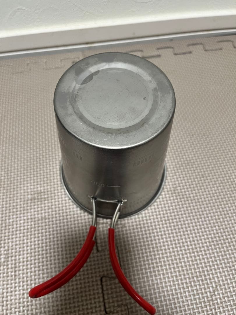 カップヌードル型チタンクッカー
