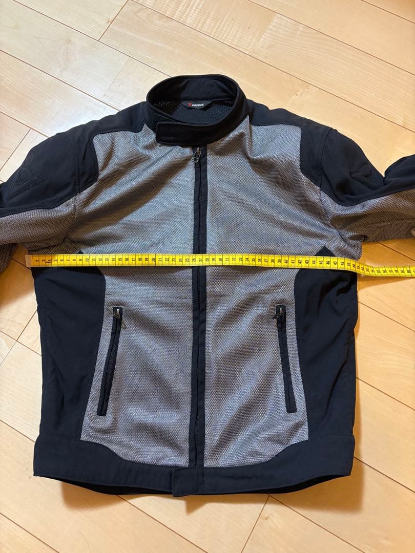 よ*し様 DAINESEダイネーゼ　シングルライダースジャケット シルバー×ネイ