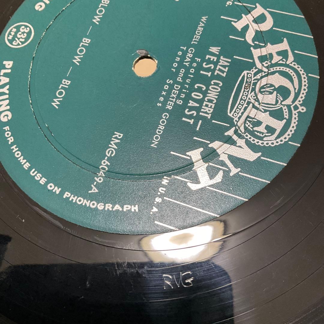 デクスターゴードン　USオリジナル盤レコード　ヴァンゲルダー刻印