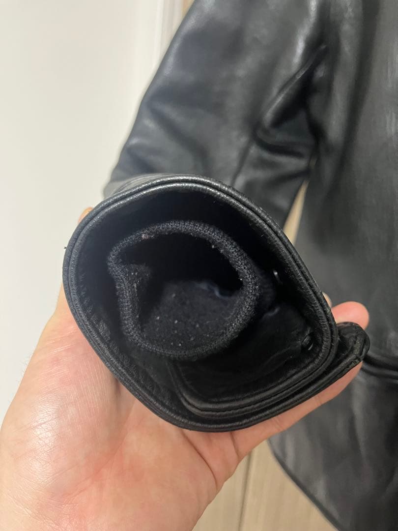 Y'2 LEATHER ワイツーレザー 肉厚ホースハイド 30sカーコート 42