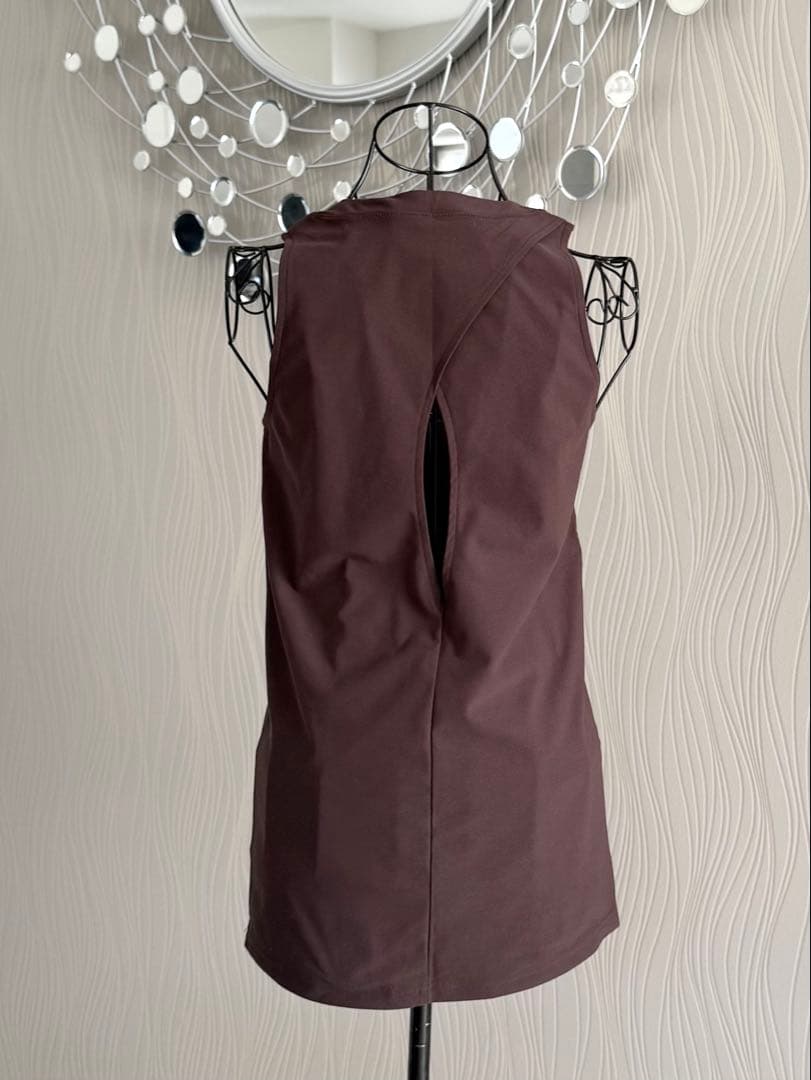 【超美品】ジュリエ Julier プライムフレックスバッククロスタンクトップ
