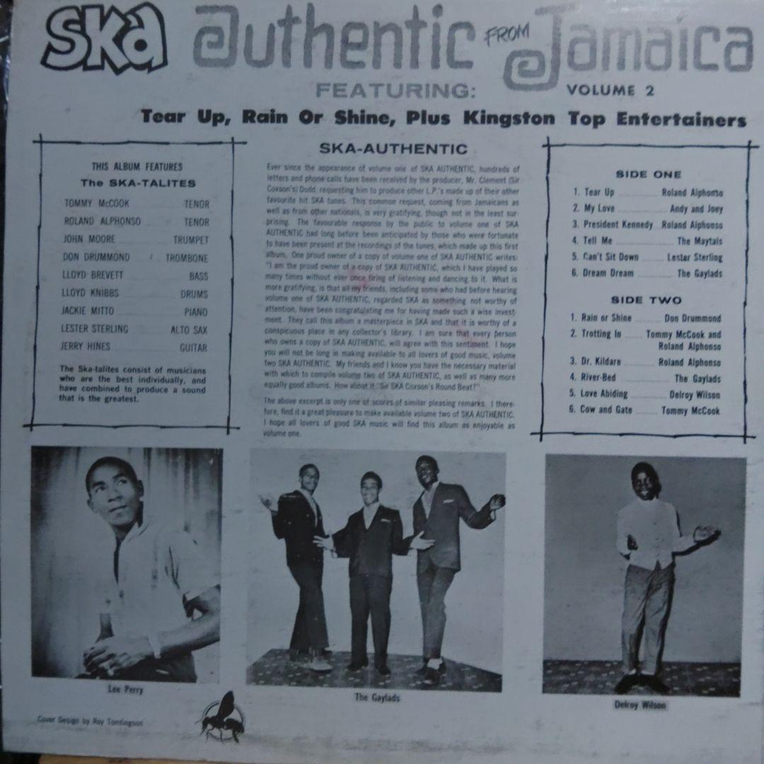 洋楽 Ska Authentic Volume 2 The Ska-talites