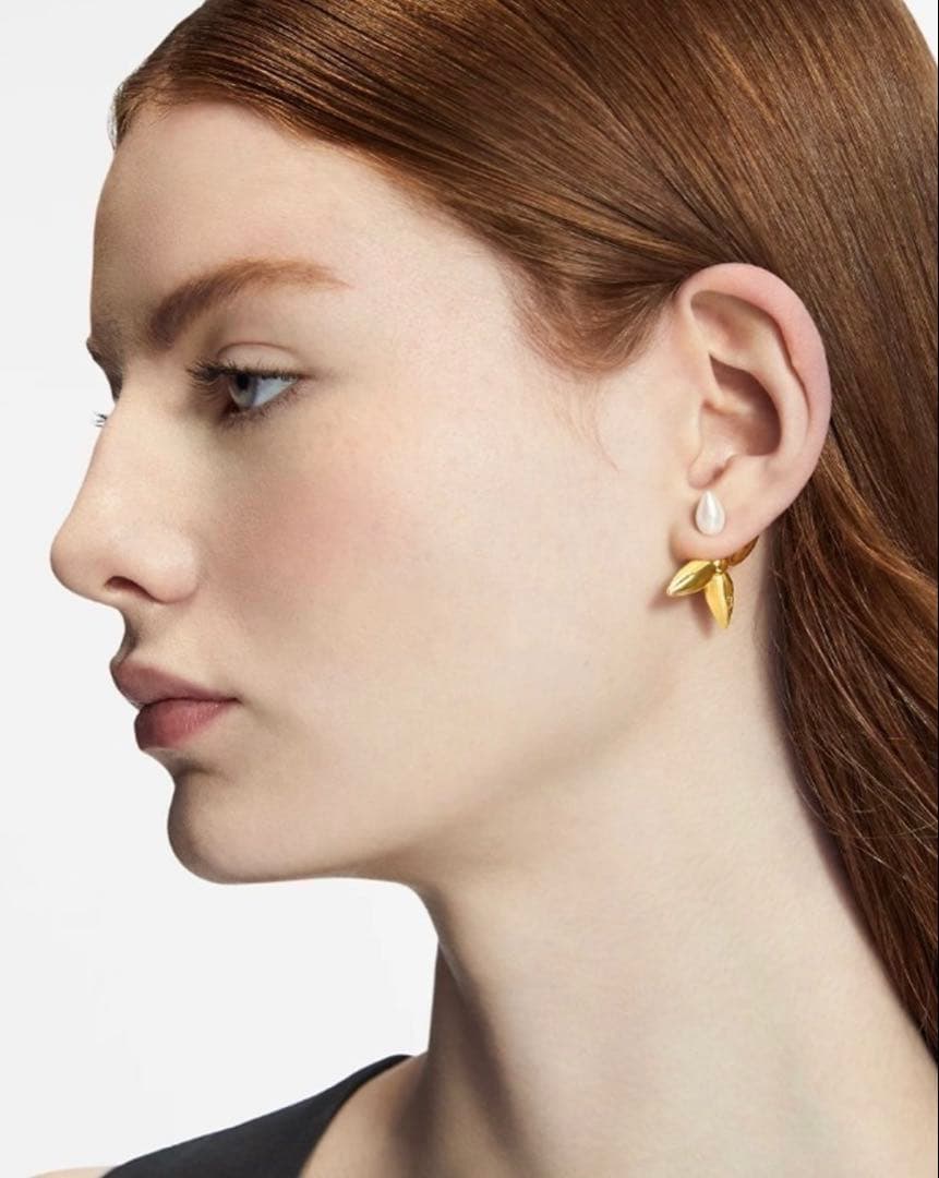 ルイヴィトン ピアス ルイゼット メタル ゴールド 片方のみ　IT刻印あり