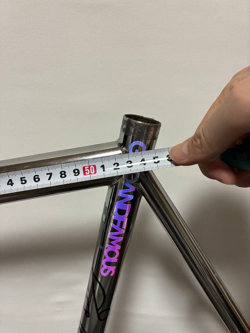 affinity lo pro初期型　フレームセット　ピスト　スレッド加工済み