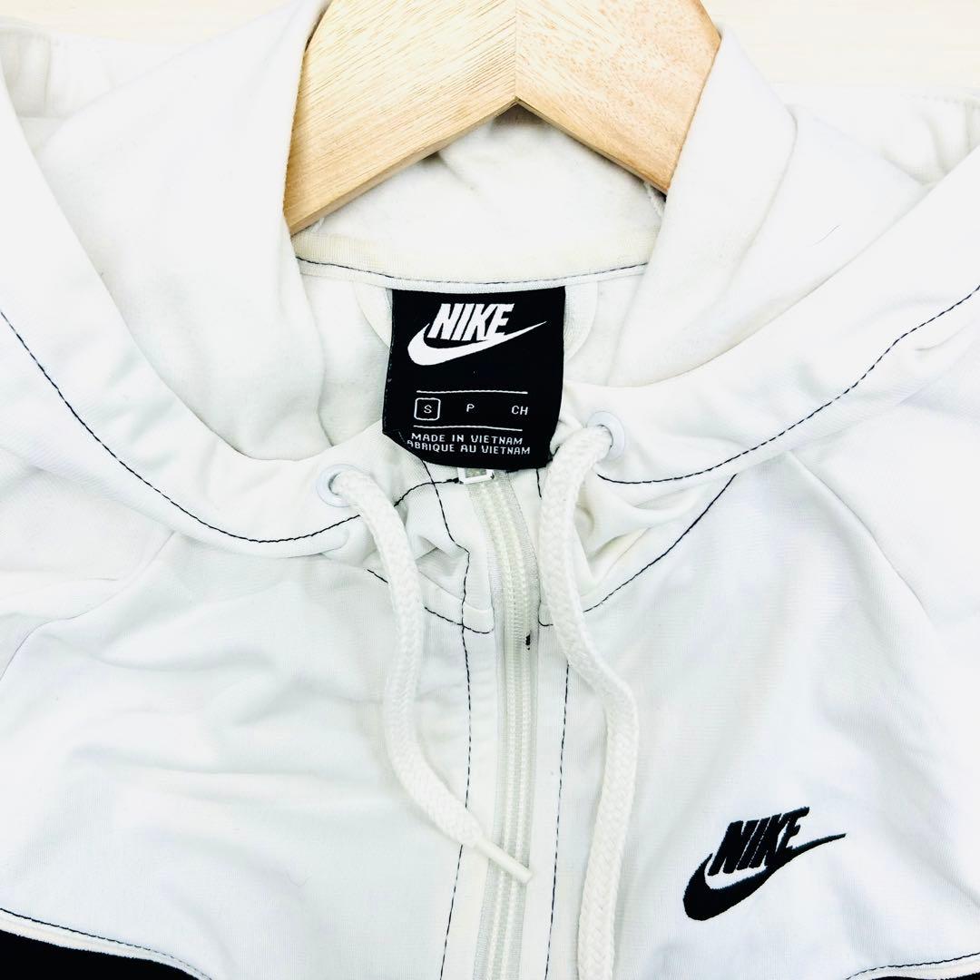 Nike フルジップジャージ トレーニングウェア【Black✖️White】