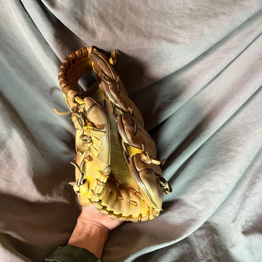 Mizuno グローバルエリート　硬式内野手用グローブ キャメル