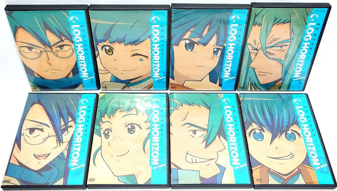 LOG HORIZON/ログ・ホライズン【1期+2期+3期】 DVD 全19巻