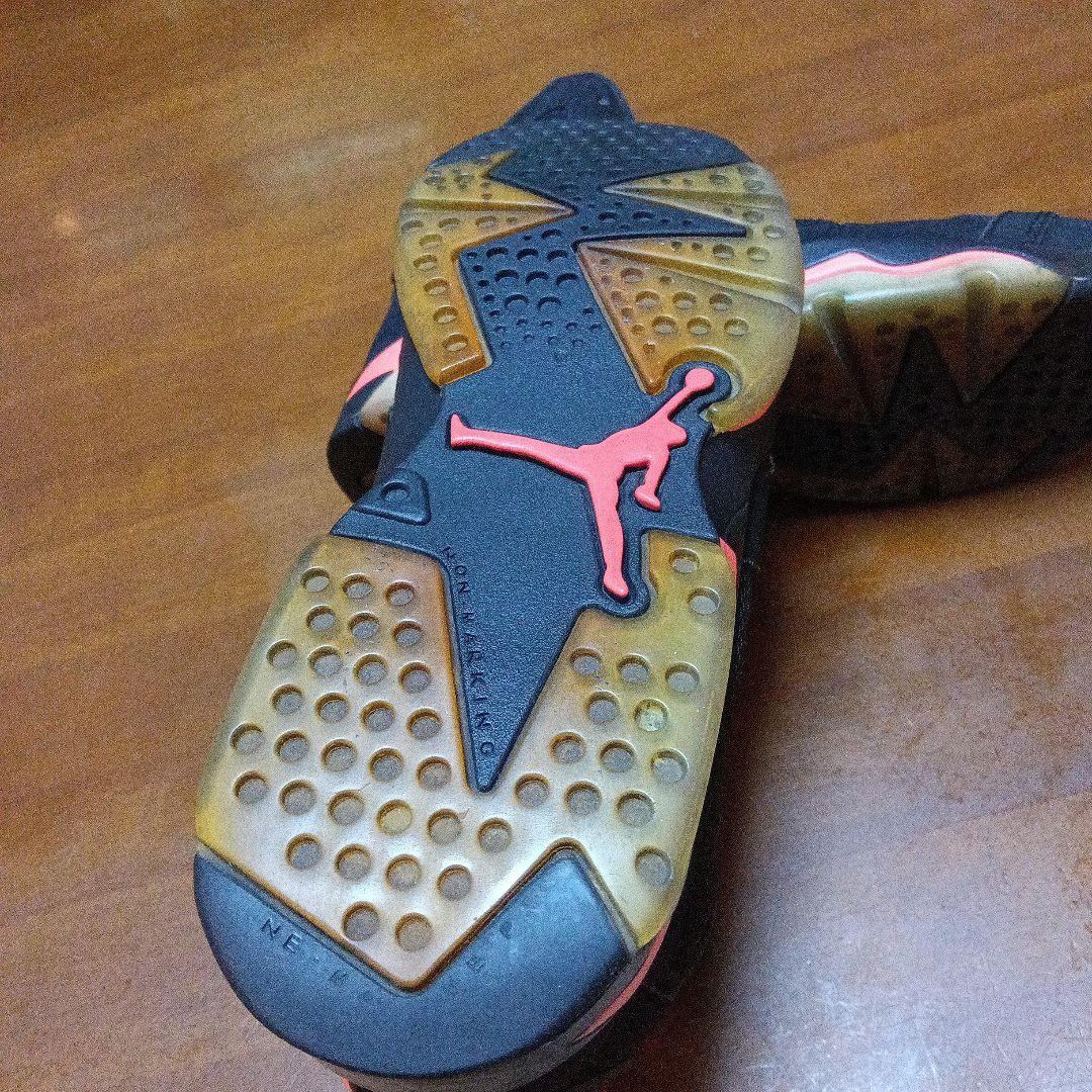 Jordan 6 黒赤 　24cm　マイケル　ジョーダン