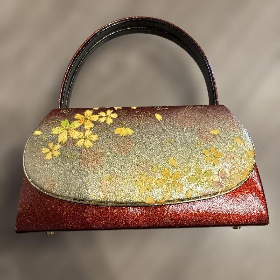 成人式　和装用バッグと草履セット