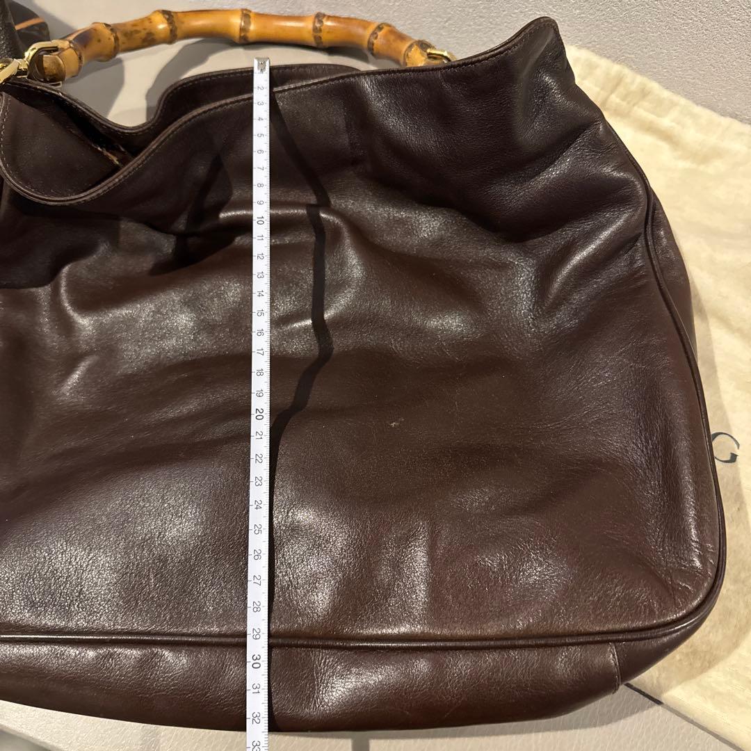 【最終値下げ】グッチ　バンブーバッグ
