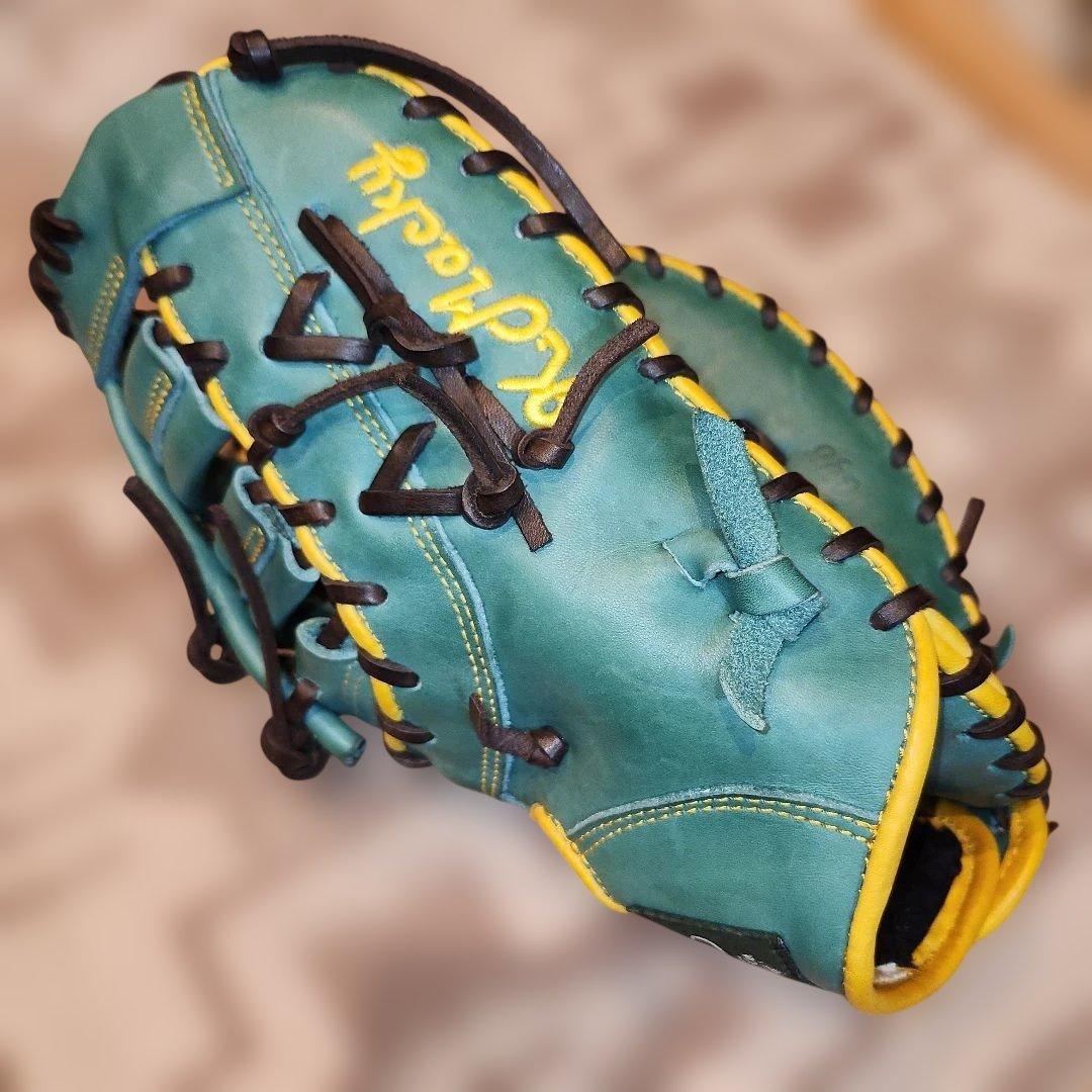gloveworks ファーストミット　硬式　グリーン