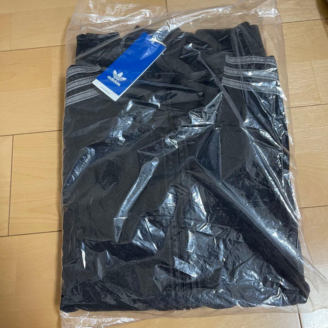 新品2XL】アディダスアディカラーデニムジャケットファイヤーバードトラックげんじ