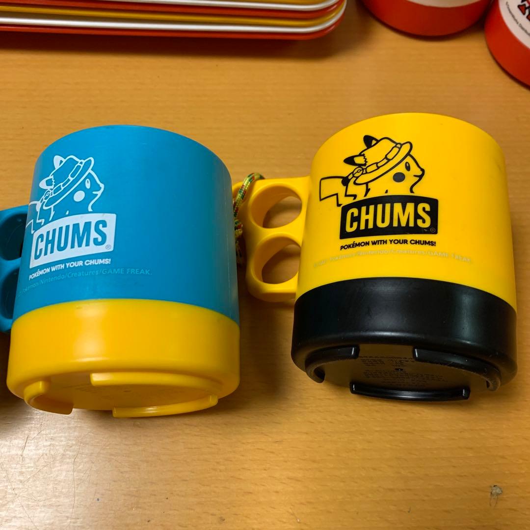 ポケモン CHUMS コラボ マグカップ チャムス キャンパーマグカップ 3個