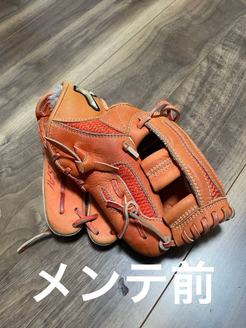 メンテ済/希少品 ミズノ Global Elite ISAI 軟式 内野手 大人