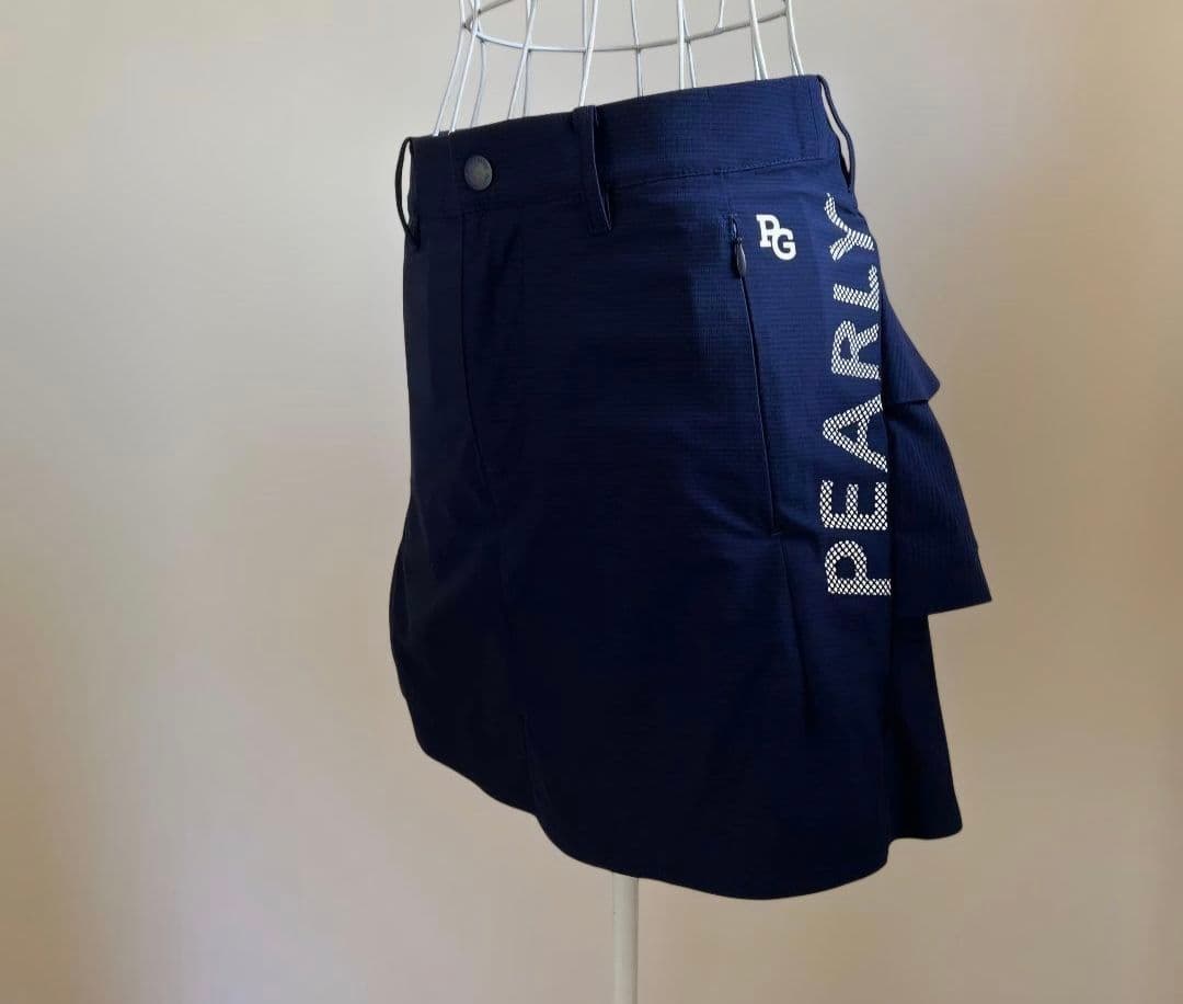 PEARLY GATES パーリーゲイツ　バックフリルスカート